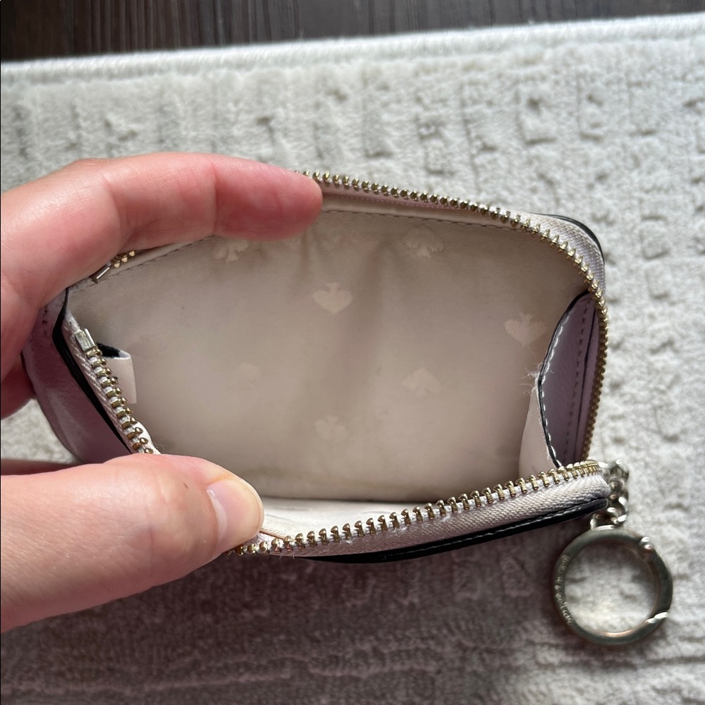Kate Spade Lavender Zip Card Holder - Picture 8 of 11